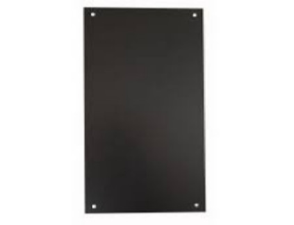 Placa 60 x 80  ciega negro mate  51054