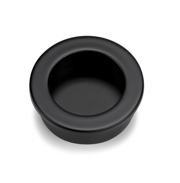 Placa tirador 3510 032 negro mate