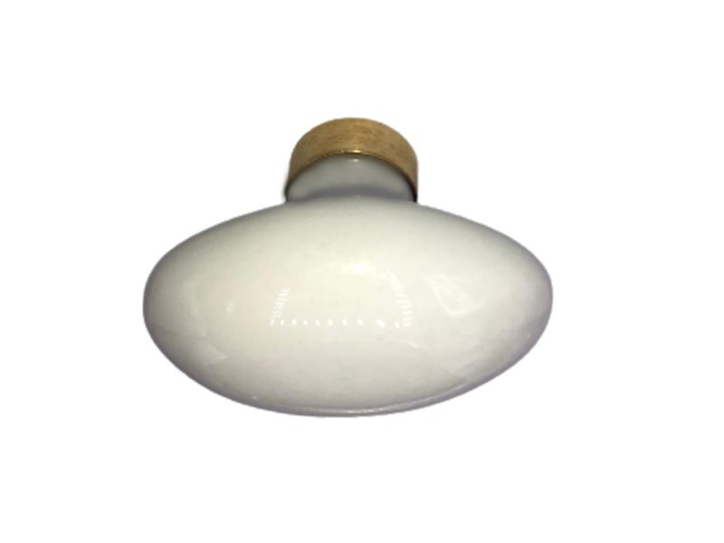 POMO MANI-GRIP OVAL 25X44 BLANCO.MG601P2