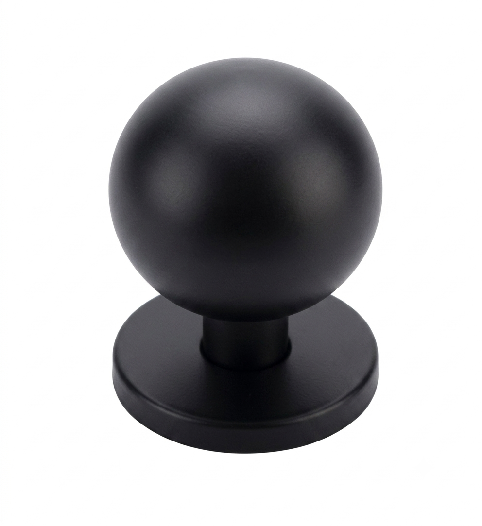 POMO PUERTA FIJO NEGRO 870/65