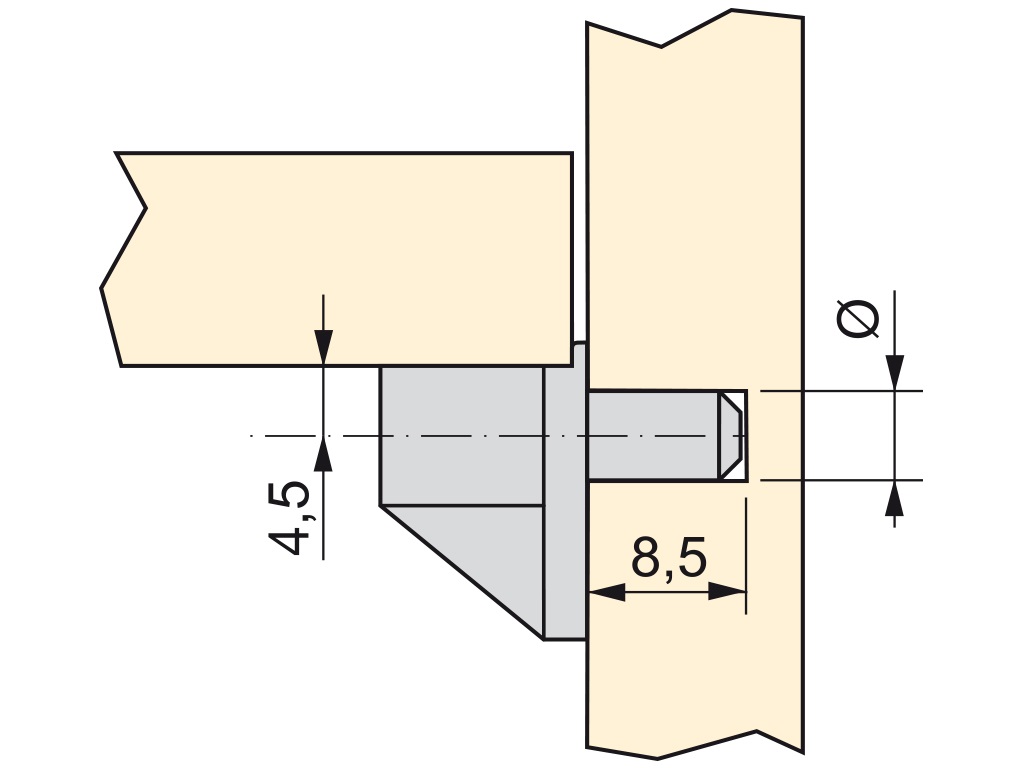 PORTAESTANTE EJE METALICO TRANS.5081020 3