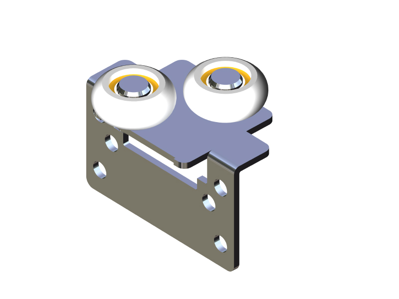 PUERTA KIT RTS-10 BLANCO MATE 9003 2.7MT 4