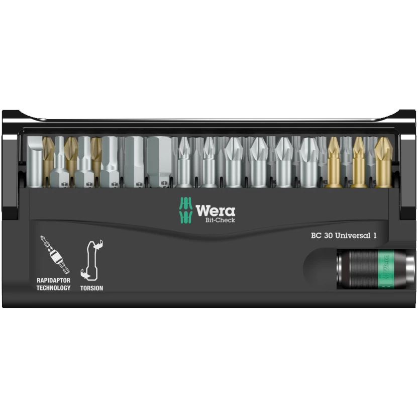PUNTA ATORN 1/4 -25MM CAJA 30PZ BIT-CHECK 30 UNIVERSAL 1 WER  5056440001 2