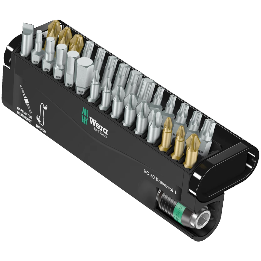 PUNTA ATORN 1/4 -25MM CAJA 30PZ BIT-CHEC