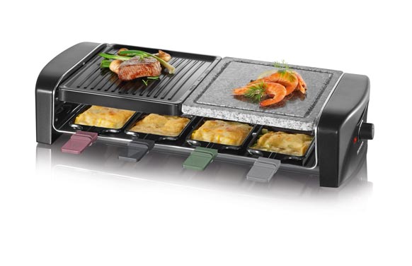 RACLETTE MIXTA PARTY GRILL 8 PERSONAS-1400 W 9645 1