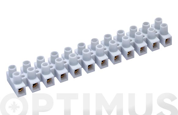 REGLETA CONEXION ELEC HOMON.10 BLANCA