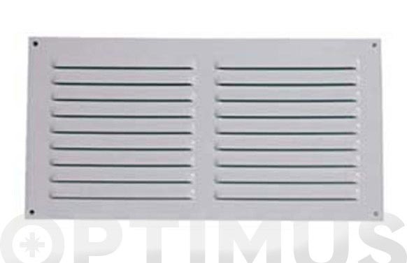 REJILLA SIN BORDE ALUMINIO15 X 30 CM CON