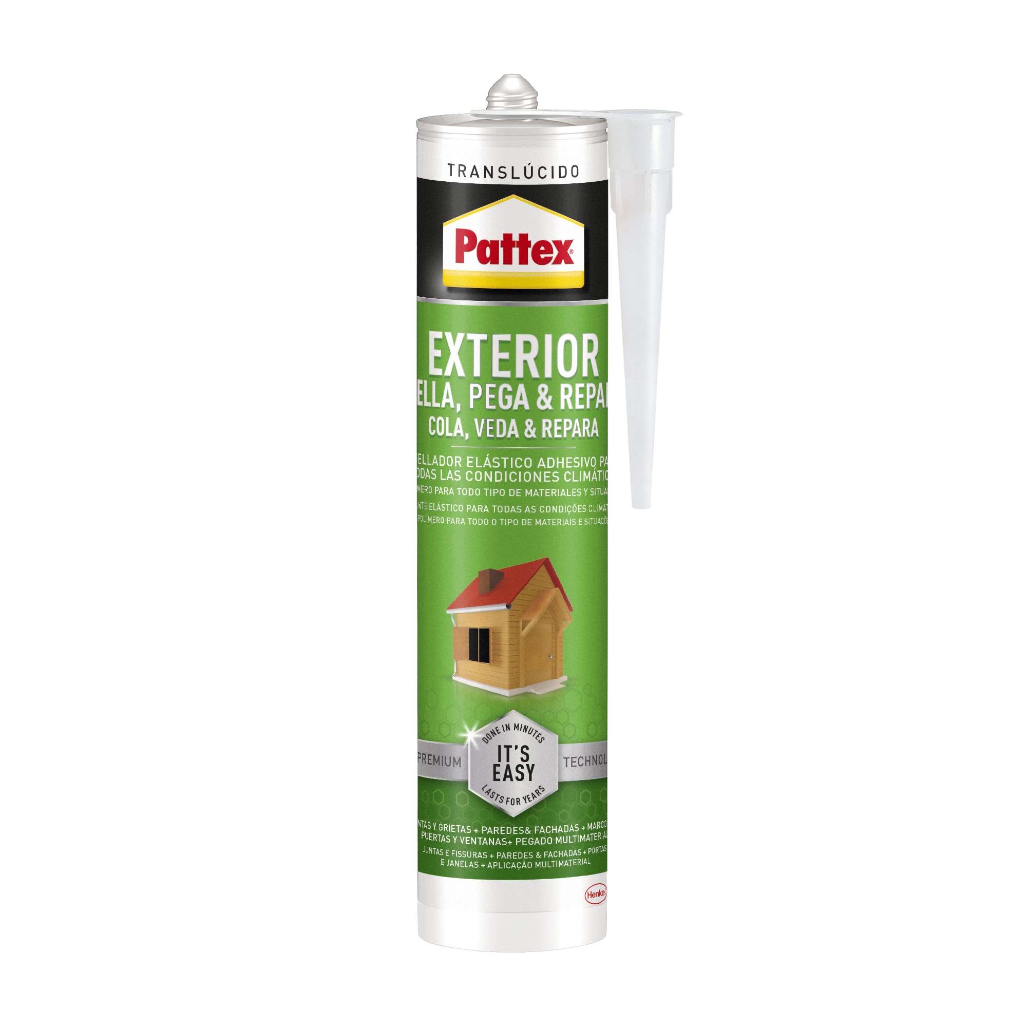 ADHESIVO SELLADOR EXTERIOR280 ML TRANSPA