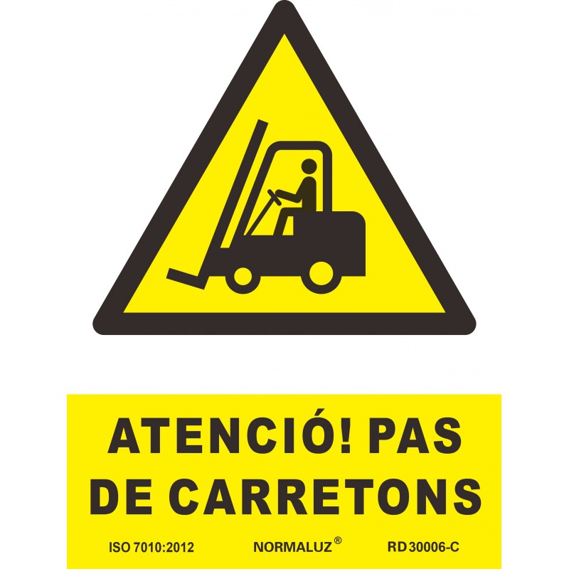SENAL ATENCIO PAS CARRETONS 210X300