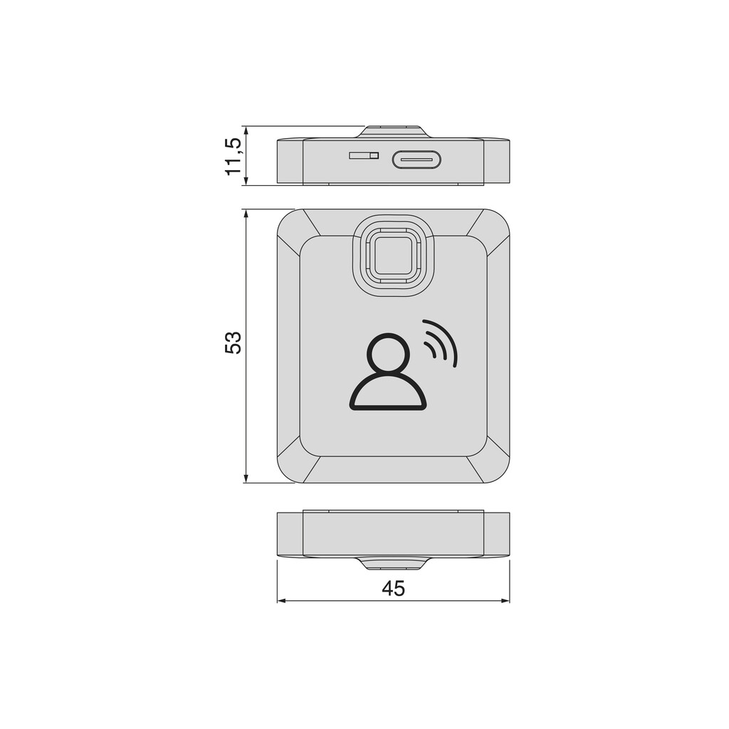 SENSOR SMART RF/EMI BAT.MOTION  5157417