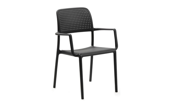 SILLON APILABLE RESINA BORA ANTRACITA 1