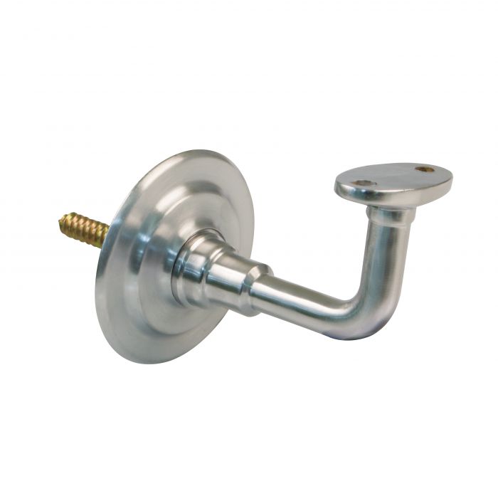 Soporte pasamano 23 cromo mate