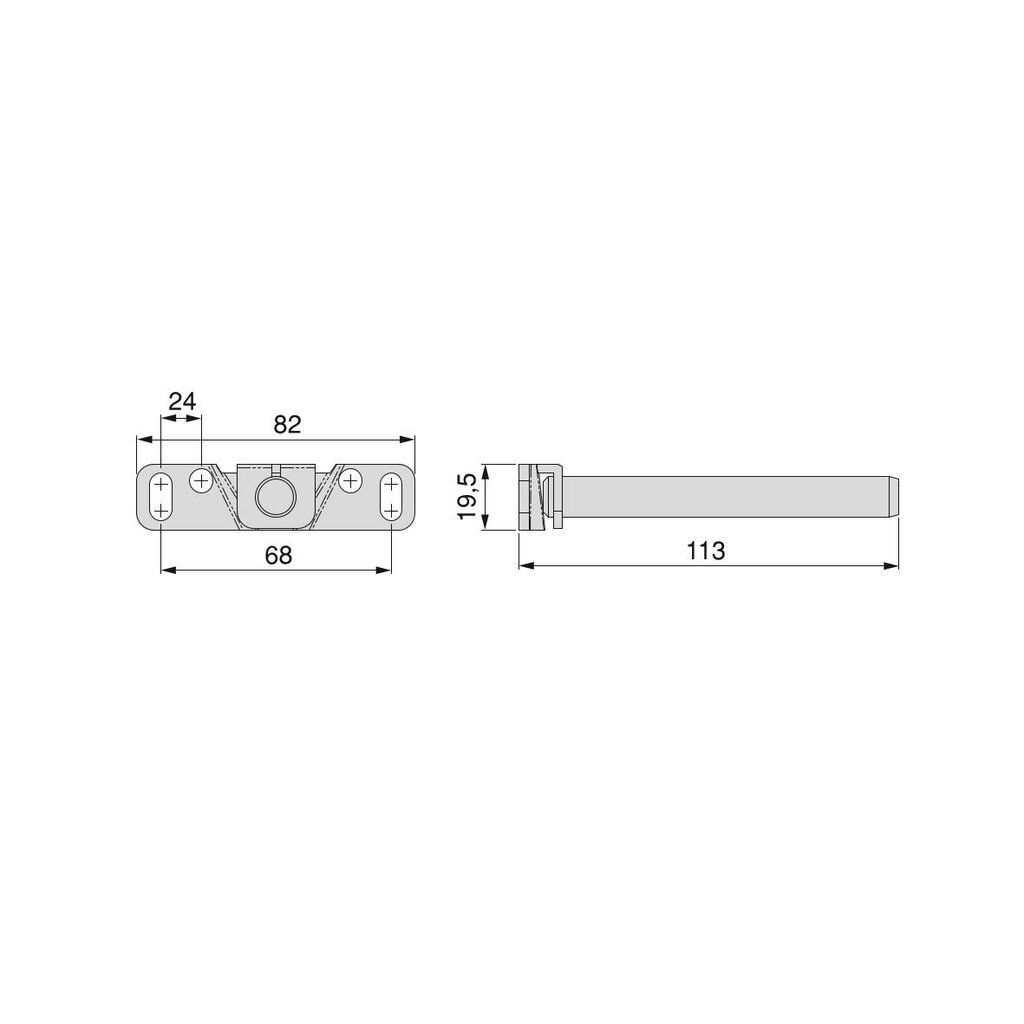 SOPORTE OCULTO RF.4015005 PHANTOM (2 UD) 4