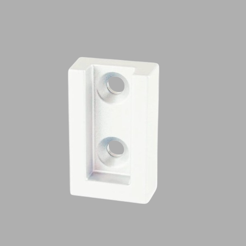 Soporte lateral rectangular 1954 blanco