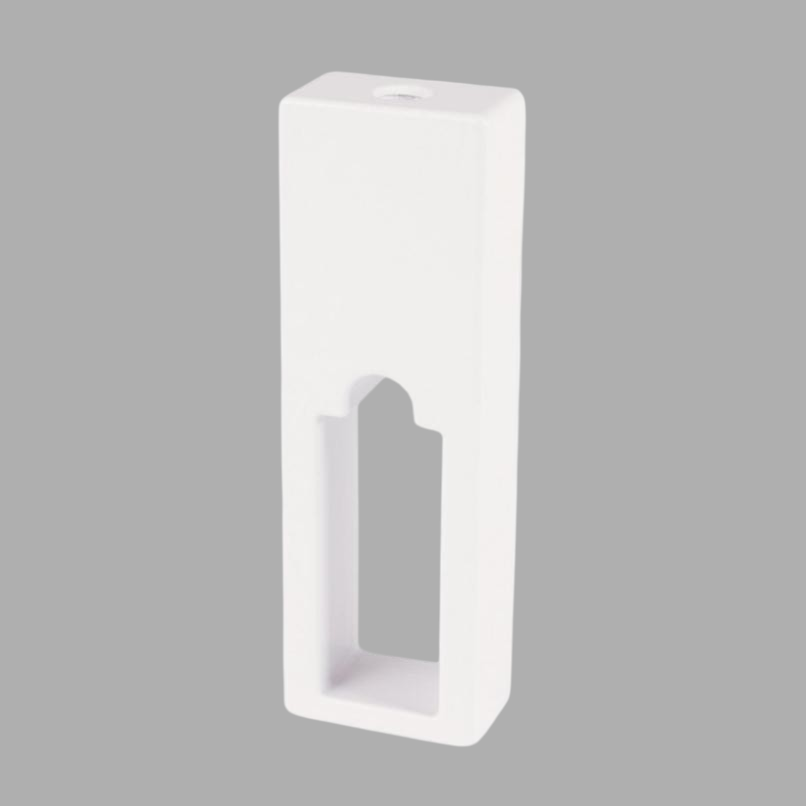SOPORTE CENTRAL RECTANGULA 1956 BLANCO