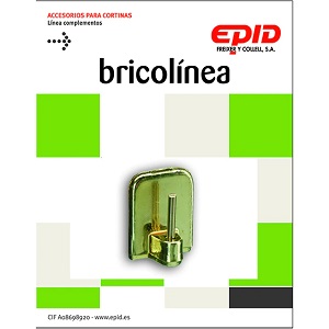 SOPORTE ADHESIVO (4UND) BLANCO       -BL