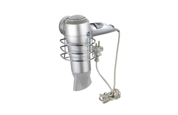 SOPORTE SECADOR DE PELO   METAL
