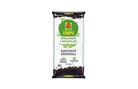 SUBSTRATO UNIVERSAL ORGANICO Y RECICLADO COMPO 40 L 2679404011 1