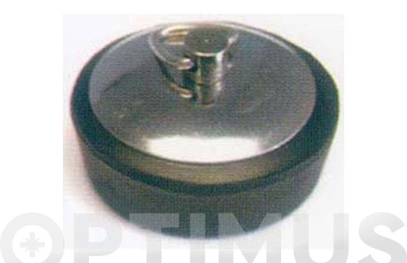 TAPON LAVABO GOMA CHAPA IN47 MM 25 UDS
