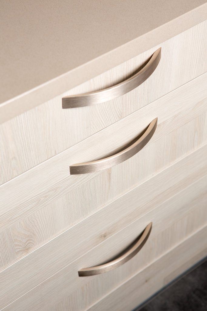TIRADOR VIEFE ARKO  0312192L24 INOX LOOK 2
