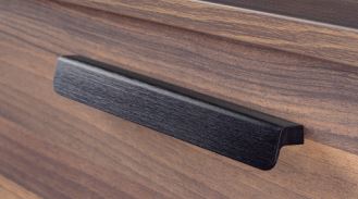Tirador viefe flapp 0610160l30 negro mat