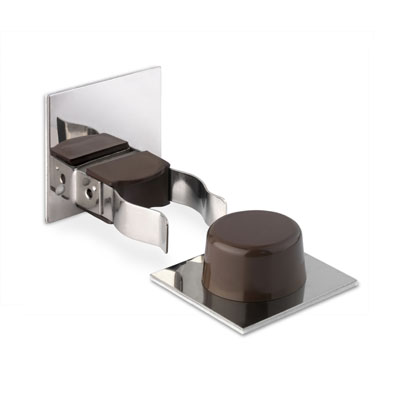 TOPE PUERTA RETENEDOR ADHESIVO INOX MARRON 2025-4- 000 1