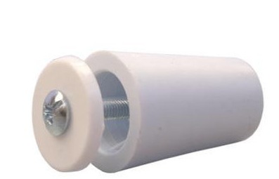 Tope persiana 35mm   blanco  4651020-2u.