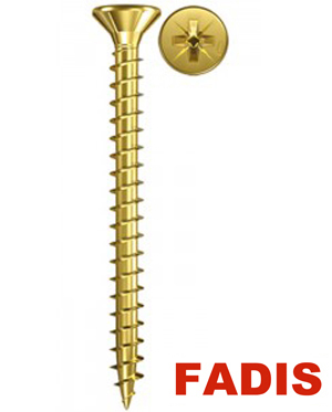 TORNILLO FADIS  C/AVELL. BICROM. 3.5X40
