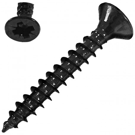 TORNILLO FADIS PZ  R1H 3,5X50 NEGRO PLA