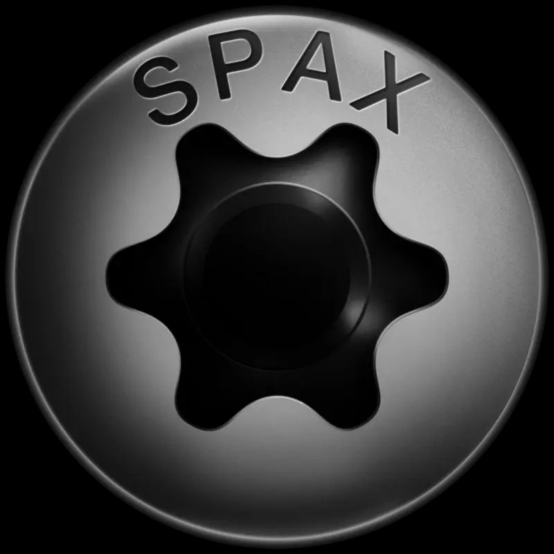 TORNILLO SPAX C/RE NEGRO 4,0X16 T20 200U 2