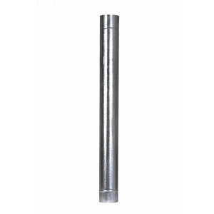 TUBO ESTUFA LISO GALV. 120MM  C/LLAVE