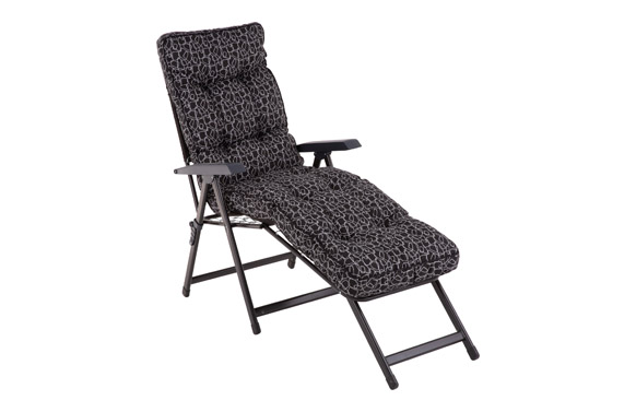 TUMBONA PLEGABLE ALBA CON REPOSAPIES 7 POSICIONES ANTRACITA NT128709 1