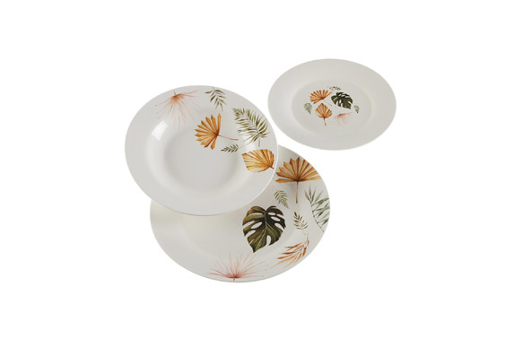 Vajilla porcelana 18 piezas
