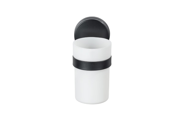 VASO PORTACEPILLO STATIC-LNEGRO