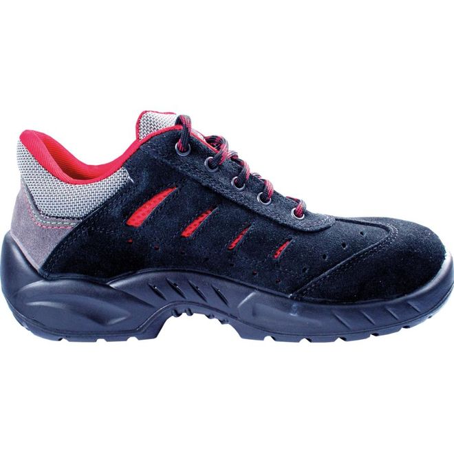 ZAPATO NEGRO/ROJO SMART S1P B168B T-43